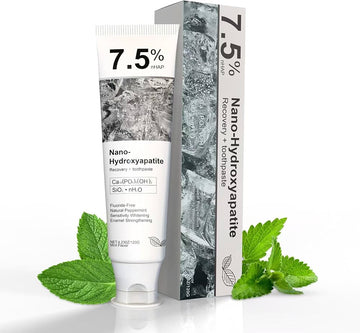 7.5% Nano Hydroxyapatite Fluoride Toothpaste for Teeth Whitening