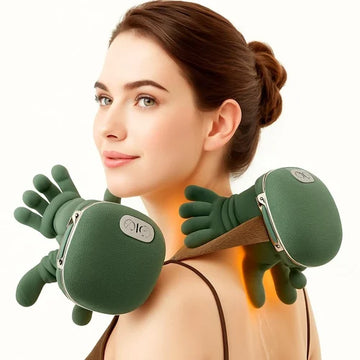 Portable, Bionic Heated Neck and Back Massager