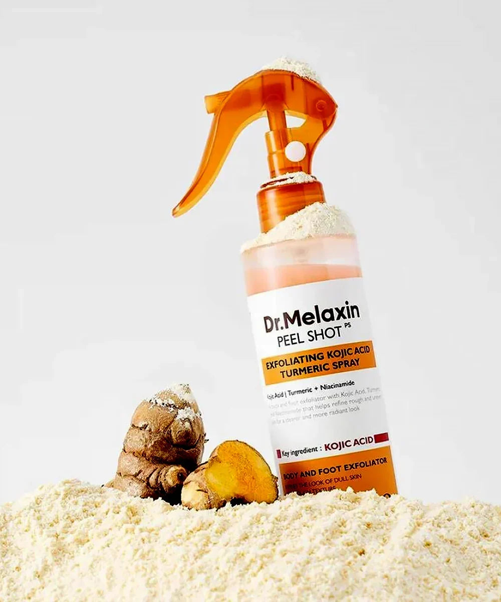 Dr.Melaxin Peel Shot Kojic Acid Turmeric Exfoliating Spray – 200ml