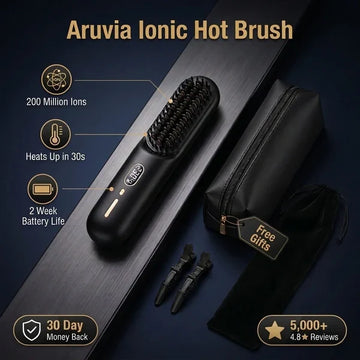 Ionic Hot Brush for Hair